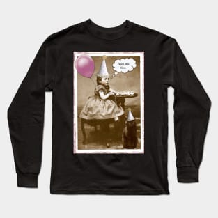 Social Distancing Birthday Long Sleeve T-Shirt